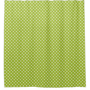 Spring pattern with white polka dots
