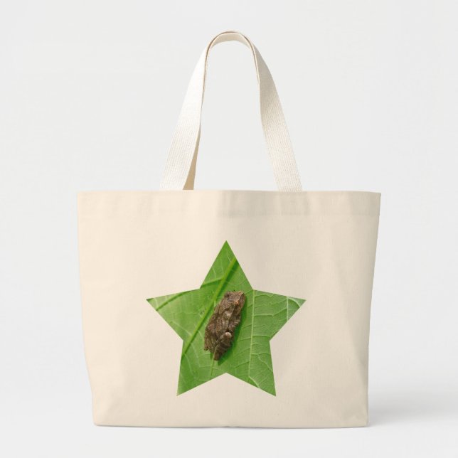 Spring Peeper (Pseudacris crucifer) Treefrog Items Large Tote Bag (Front)