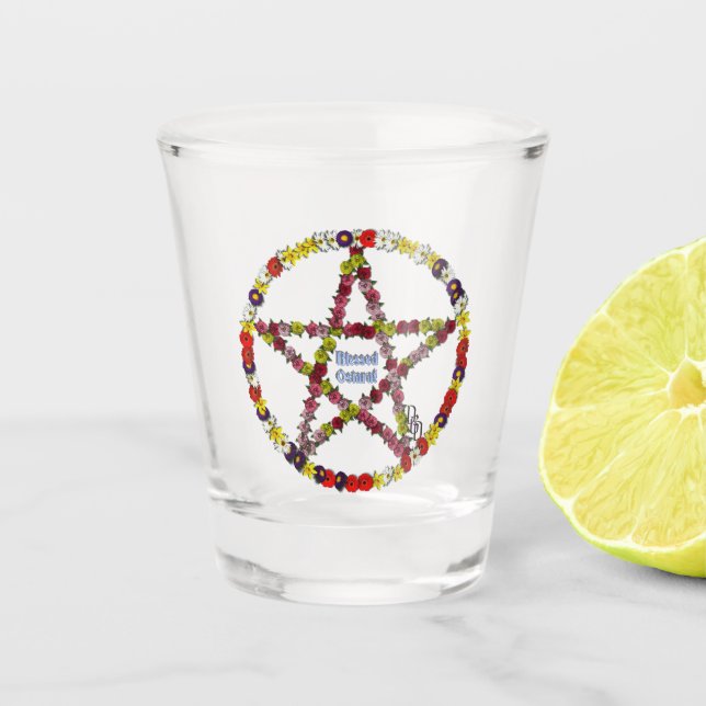 Spring Pentical Shot Glass (Front)
