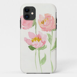 Spring peonies phone case