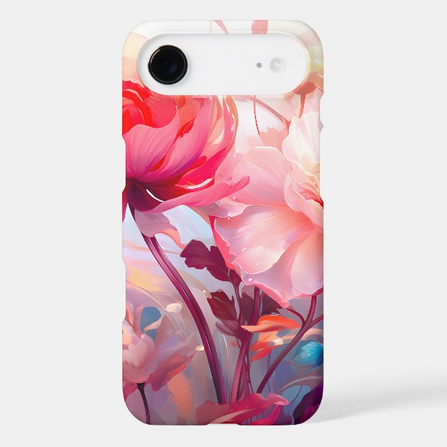 Spring Peony Bloom Garden Watercolor (Back)