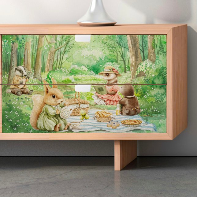 Spring Picnic Decoupage Tissue Paper (Creator Uploaded)