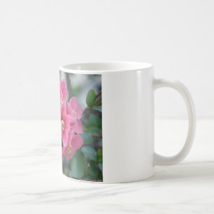 Spring Pink Blooming Flowering Quince Coffee Mug