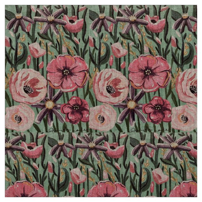 Spring Pink Fabric (Swatch)