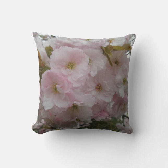 Spring Pinky Throw Pillow (Front)