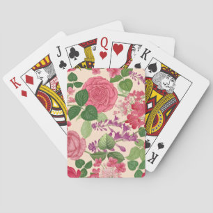 spring playing cards
