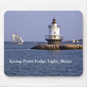 Spring Point Ledge Light, Maine Mousepad