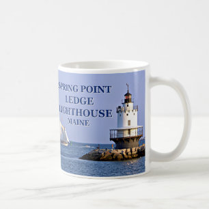 Spring Point Ledge Lighthouse, Maine Mug
