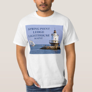 Spring Point Ledge Lighthouse, Maine T-Shirt