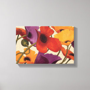 Spring Poppies Canvas Print