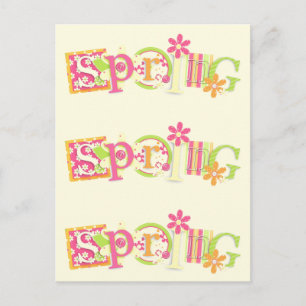 Spring Postcard