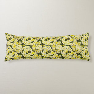 Spring Primroses Body Pillow
