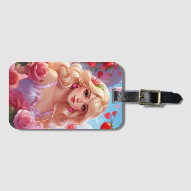 Spring princess  luggage tag (Front Horizontal)