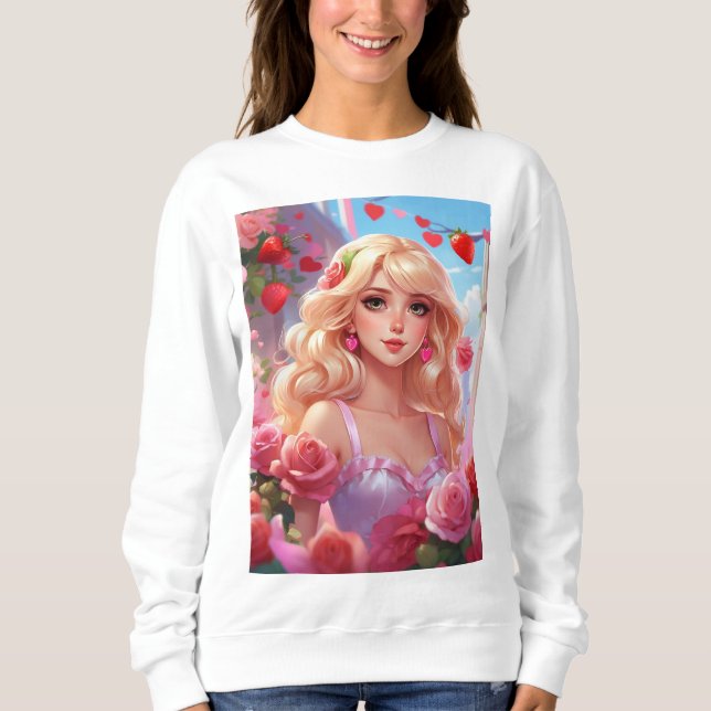 Spring princess  sweatshirt (Front)