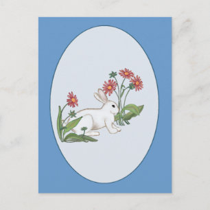 Spring Rabbit Postcard