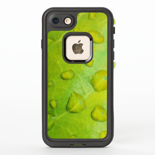 Spring Rain Abstract LifeProof iPhone Case (Back)