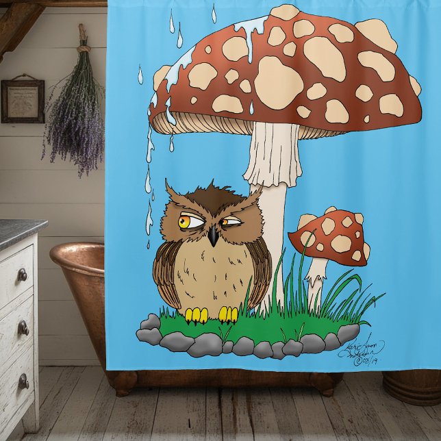 Spring Rain Shower Owl Mushroom (Creator Uploaded)