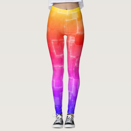 Spring Rainbow Leggings by Julie Everhart