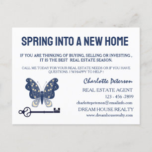 Spring Real Estate Farming Lead Generation Postcard