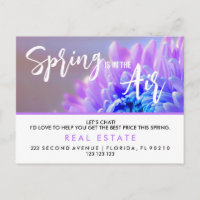 Spring Real Estate Marketing Postcard | Custom Age
