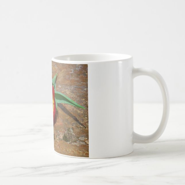 Spring Red Tulip Coffee Mug (Right)