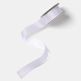 Spring Refined Stripes | Dusty Lavender ll Satin Ribbon
