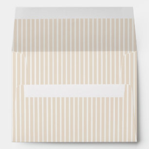 Spring Refined Stripes Soft Linen Envelope