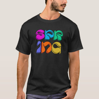 Spring retro modern colourful funny frendly T-Shirt