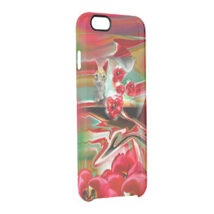 Spring Revival Abstract Easter Art Clear iPhone 6/6S Case