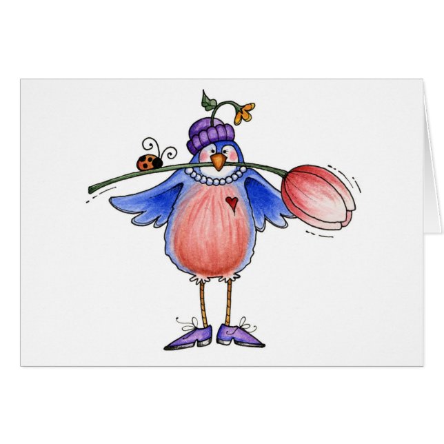 Spring Robin - Card (Front Horizontal)