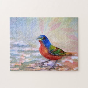 Spring Robin Jigsaw Puzzle