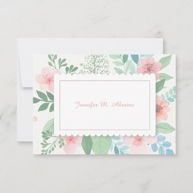 Spring Romance Notecard (Front)