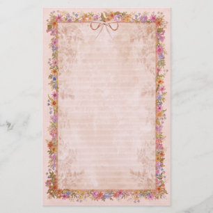 Spring Romance - Pink Stationery