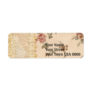 spring romance victorian rose pattern