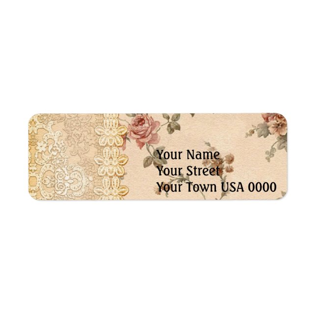 spring romance victorian rose pattern (Front)