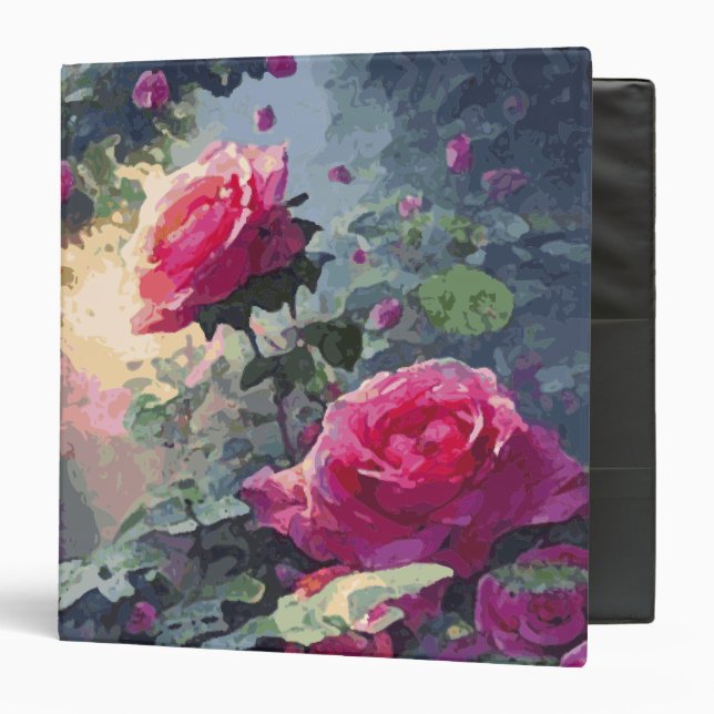 Spring Roses - Binder (Front/Inside)