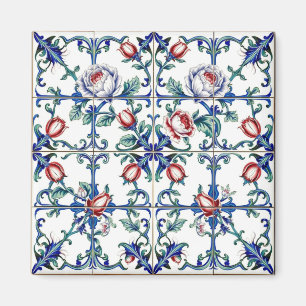 spring roses magnet