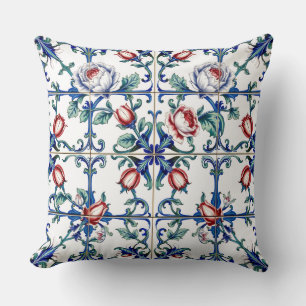 spring roses pillow