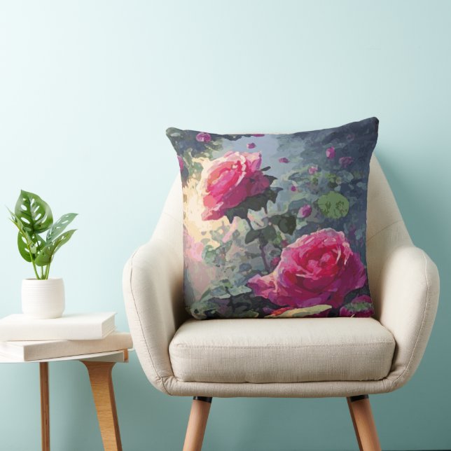 Spring Roses - Pillow (Chair)
