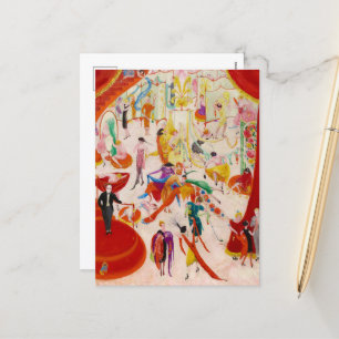 Spring Sale at Bendel's by Florine Stettheimer Holiday Postcard