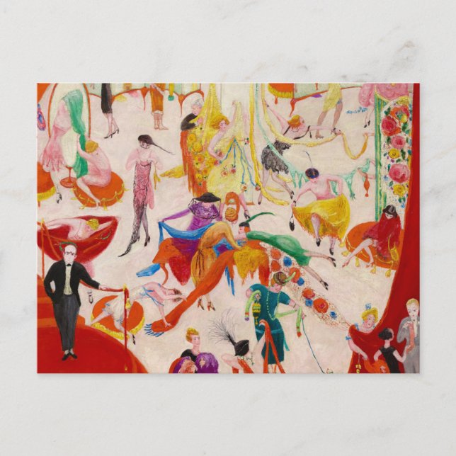 Spring Sale at Bendel's  by Florine Stettheimer Postcard (Front)