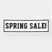 Spring Sale Banner