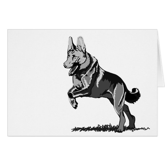 Spring Schäferhund (Devant horizontal)