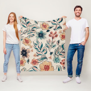 Spring Season Fleece Blanket