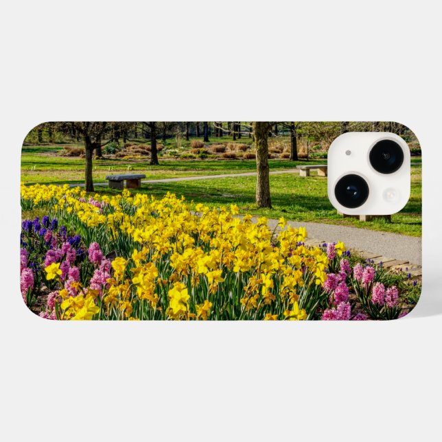 Spring Season Flower Garden Case-Mate iPhone Case (Back (Horizontal))