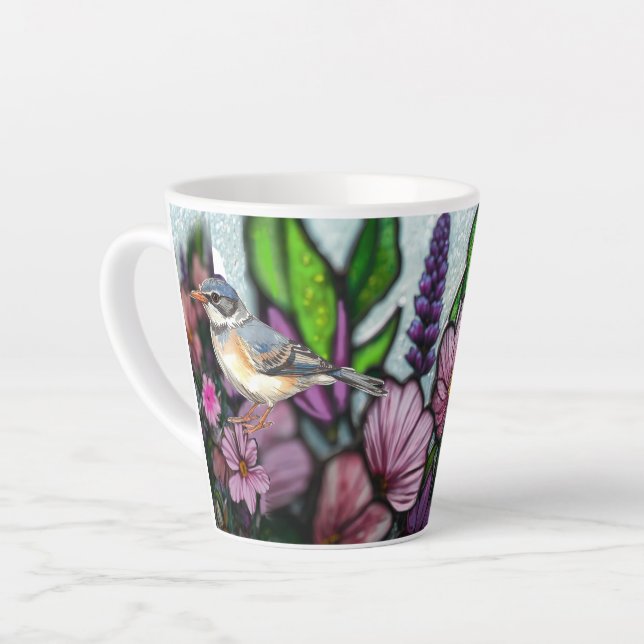 spring season latte mug (Left Angle)