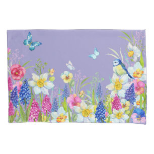 Spring season pillowcase