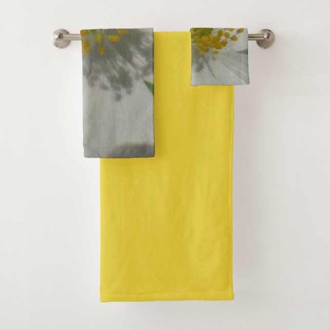Spring shower bath towel set (Insitu)