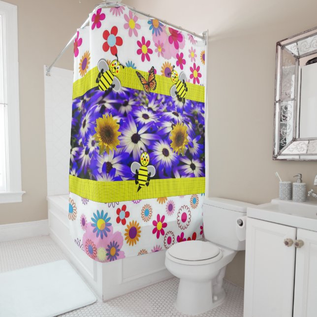 Spring Shower Curtain (In Situ)