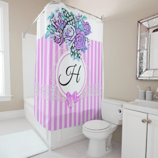 Spring Shower Curtain (In Situ)